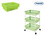 Tontarelli Carrito Verdulero 3 Cestos 40x29x62 cm Mito 3 Verde (12 Unidades)