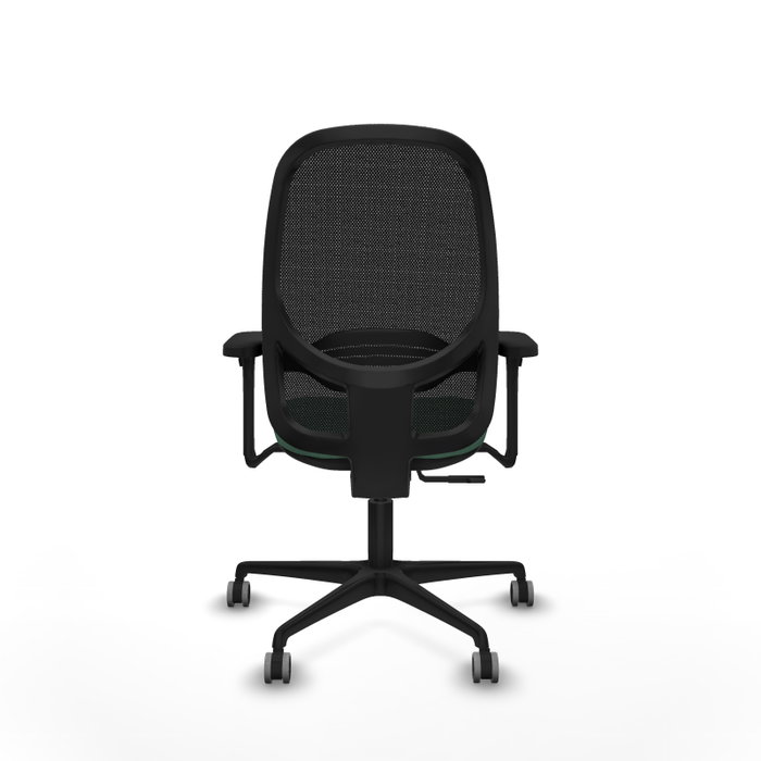 PIQUERAS Y CRESPO Silla de oficina Cilanco con mecanismo Sincro, Verde esmeralda y Negro PIQUERAS Y CRESPO Silla de oficina Cilanco con mecanismo Sincro, Verde esmeralda y Negro