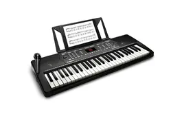 Alesis Teclado Portátil Harmony 54 con 54 Teclas, Altavoces Integrados, 300 Tonos, 300 Ritmos, 40 Canciones Demo y USB-MIDI
