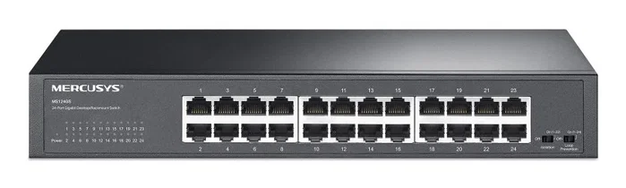 Mercusys MS124GS Switch 24 Puertos Gigabit Negro