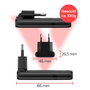 Verbatim Cargador de Pared GaN Fold 'n' Go 65W 2xUSB-C Negro