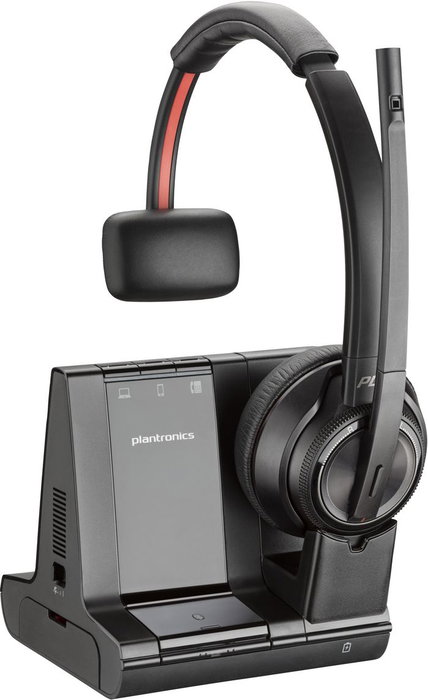 HP Poly Savi 8210 Auriculares Inalámbricos DECT, Banda 1880-1900 MHz, Micrófono con Cancelación de Ruido