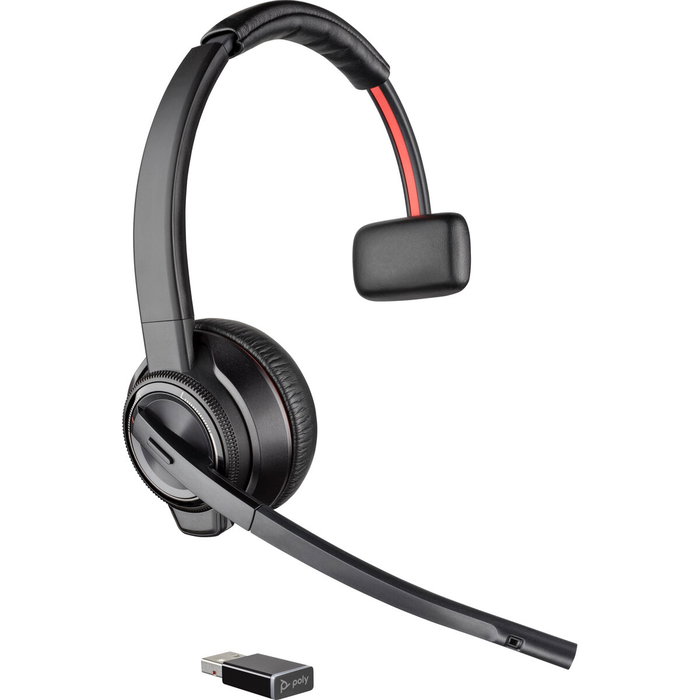 HP Poly DECT Headset Savi 8210 Office USB-A monaural HP Poly DECT Headset Savi 8210 Office USB-A monaural