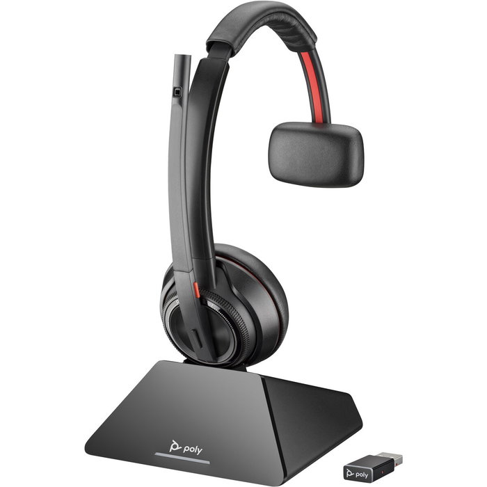 HP Poly DECT Headset Savi 8210 Office USB-A monaural HP Poly DECT Headset Savi 8210 Office USB-A monaural