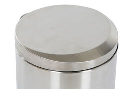 DKD Home Decor Papelera Plateado 25 x 39 x 25 cm