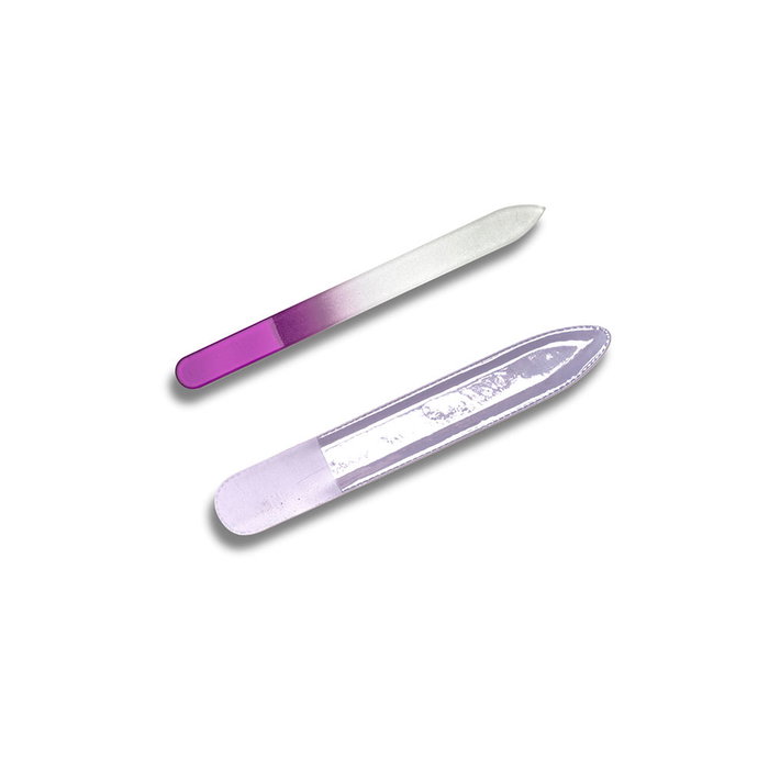 Galiplus Lima de Uñas de Vidrio Templado para Manicura y Pedicura - 13.8 cm - 1 unidad