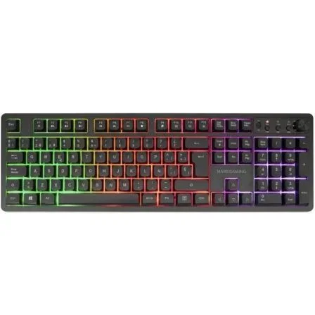Mars Gaming MCPWX Pack Gaming Inalámbrico: Teclado, Ratón y Alfombrilla con Tecnología DualPro Link 2.4GPRO
