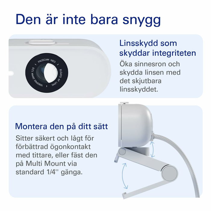 Elgato Facecam Neo 10WAE9901 Blanco