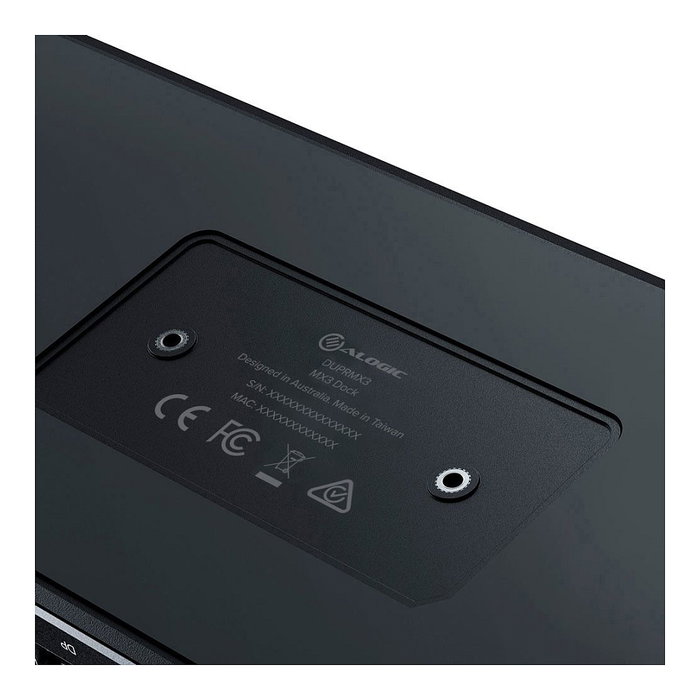 ALOGIC MX3 USB-C Triple Display DP Alt. Mode Dockingstation con 100 W de suministro de energía