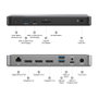 ALOGIC MX3 USB-C Triple Display DP Alt. Mode Dockingstation con 100 W de suministro de energía