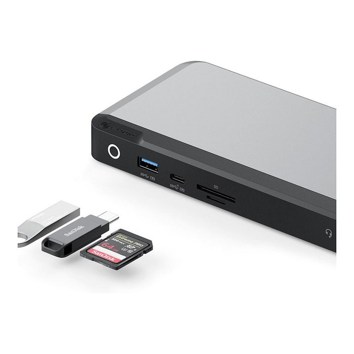ALOGIC MX3 USB-C Triple Display DP Alt. Mode Dockingstation con 100 W de suministro de energía