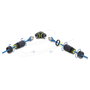 DeLOCK 87261 Conector RJ45 a RJ45 Cat.6 Angular IP68 Negro