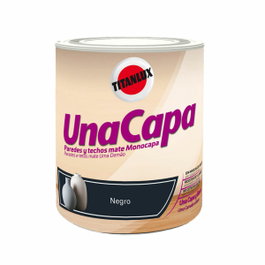 Titan Pintura plástica vinil-acrílica negra mate 750 ml