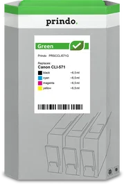 Prindo Multipack de cartuchos negro, cian, magenta y amarillo PRSBLC985VALBPDRG Green