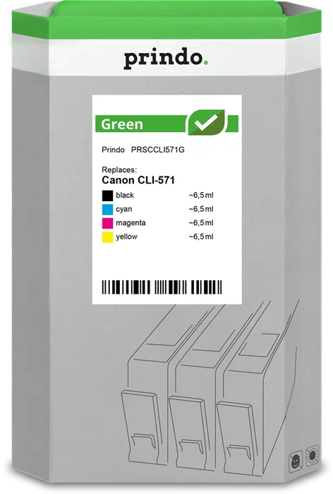 Prindo Multipack de cartuchos negro, cian, magenta y amarillo PRSBLC985VALBPDRG Green Prindo Multipack de cartuchos negro, cian, magenta y amarillo PRSBLC985VALBPDRG Green