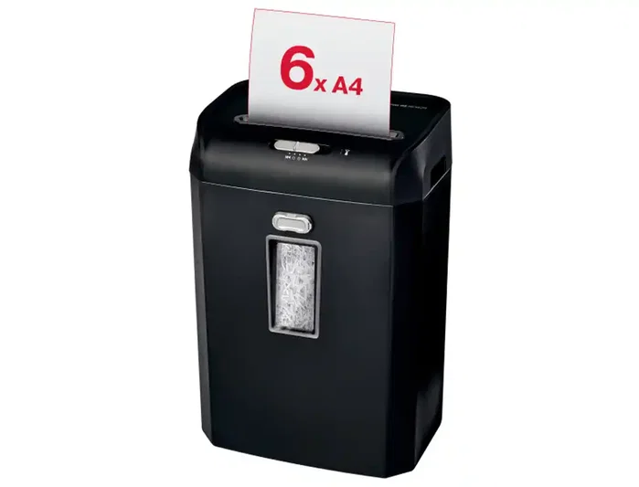 REXEL ProMax REX623 Destructora de papel, Corte de partículas 4x40mm, Nivel P-4, 23L, Negro REXEL ProMax REX623 Destructora de papel, Corte de partículas 4x40mm, Nivel P-4, 23L, Negro