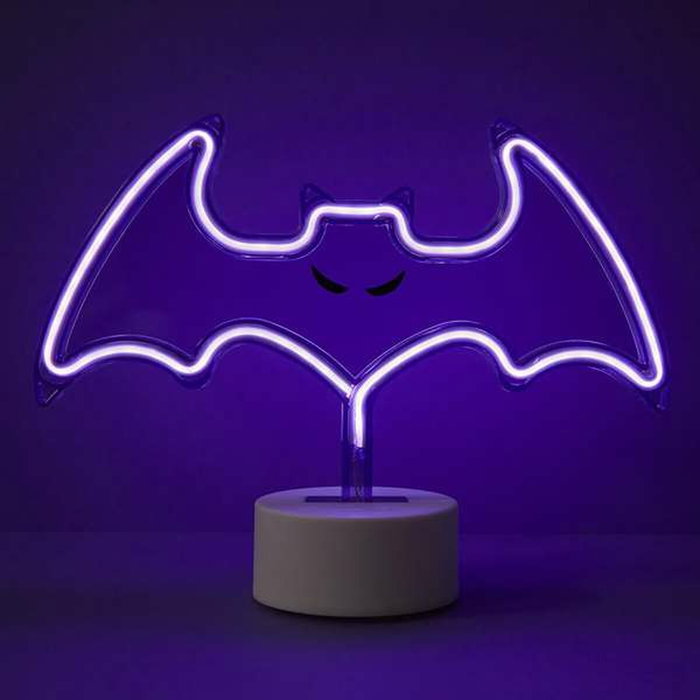 Juinsa Murciélago con soporte y luz neón 13x28 cm