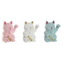 DKD Home Decor Hucha de Resina Gato de la Suerte Surtido de 3 Unidades