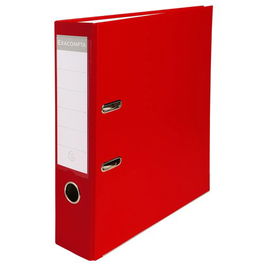 Archivador Palanca Exacompta Forrado Pp Rado A4 80Mm Rojo