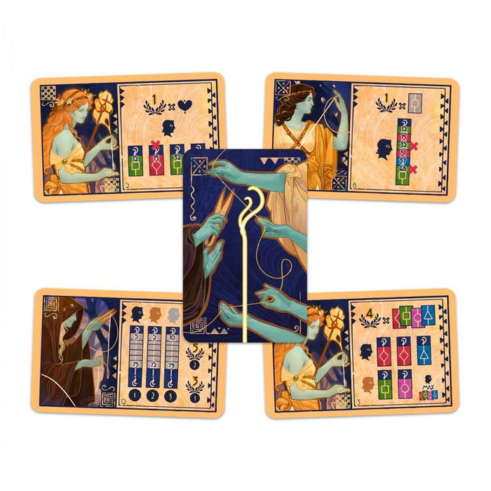 Devir Moirai Pocket Juego de Cartas para 2-4 Jugadores, 10+ Años, 20-30 Minutos