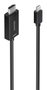 Aisens Cable Conversor Mini DP a HDMI 4K@60Hz, 1m, Negro