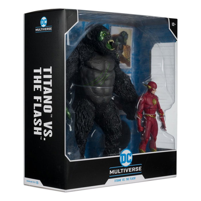 DC Multiverse Pack de 2 Figuras Flash vs. Titano 18 cm DC Multiverse Pack de 2 Figuras Flash vs. Titano 18 cm