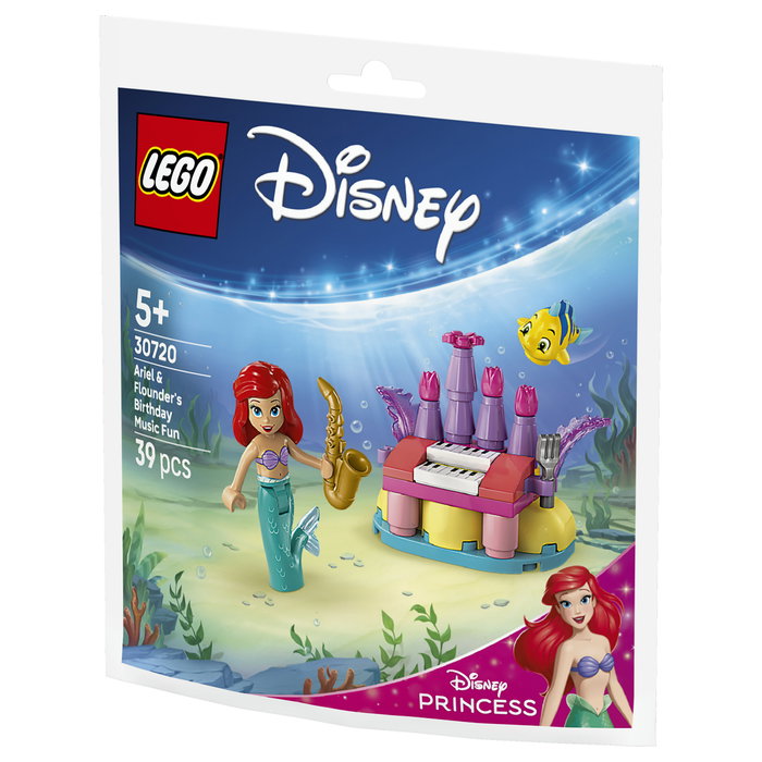 LEGO Disney Princess 30720 Ariel y Flounder: Diversión Musical de Cumpleaños (Polybag) LEGO Disney Princess 30720 Ariel y Flounder: Diversión Musical de Cumpleaños (Polybag)