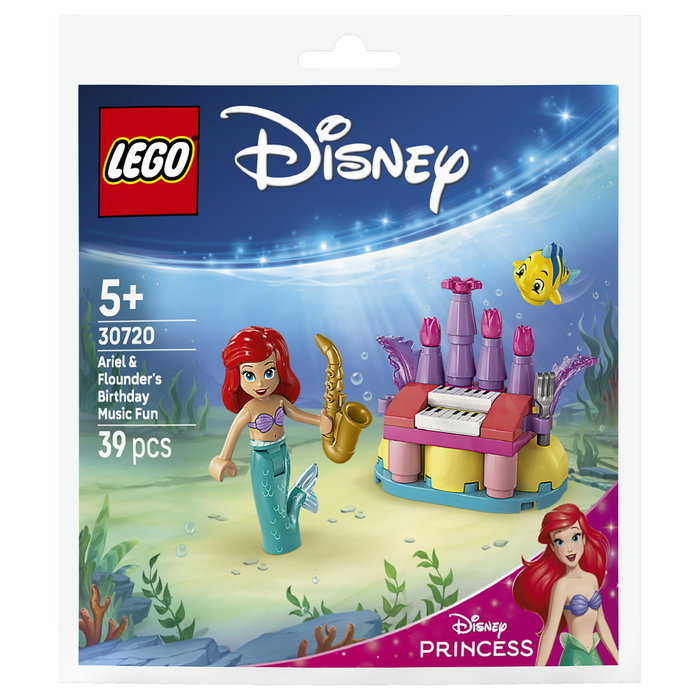 LEGO Disney Princess 30720 Ariel y Flounder: Diversión Musical de Cumpleaños (Polybag) LEGO Disney Princess 30720 Ariel y Flounder: Diversión Musical de Cumpleaños (Polybag)