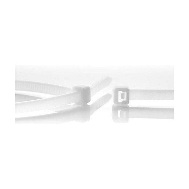 WKK Bridas reutilizables Natural 200x3,6mm 100 St. WKK Bridas reutilizables Natural 200x3,6mm 100 St.