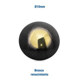 HEICO Tachuela Lisa Hierro Ø10 Acabado Bronce Renacimiento (Set de 5000)