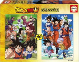 Educa Borras Puzzle 2x500 piezas Dragon Ball