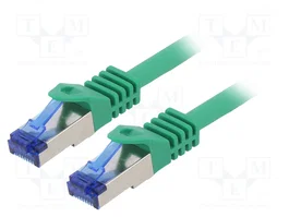 LOGILINK Patch cord Cat 6a S/FTP 3m verde
