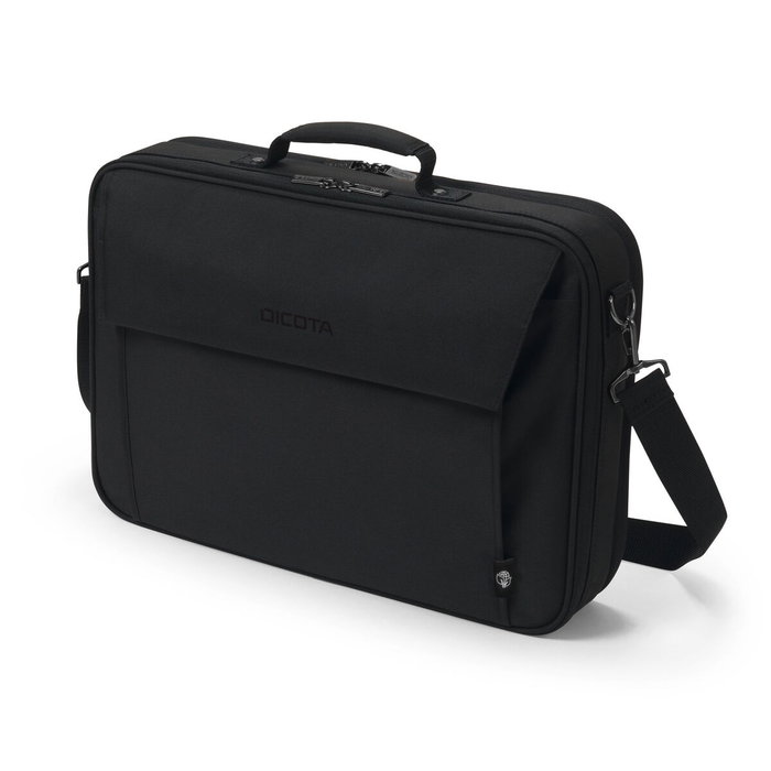 Dicota Eco Multi Plus BASE, Funda para portátil de 15-17.3 pulgadas, Negro