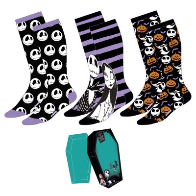 CERDÁ Set de 3 calcetines Nightmare Before Christmas Disney talla 35-41
