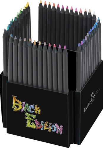 Lapices De Colores Faber-Castell Black Edition Estuche De 50 Lapices De Colores Faber-Castell Black Edition Estuche De 50