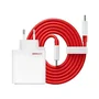 OnePlus Cargador SuperVOOC 100W Adapter, Puertos 1 USB-C y 1 USB-A, Tecnología de Carga Rápida, Color Blanco