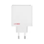 OnePlus Cargador SuperVOOC 100W Adapter, Puertos 1 USB-C y 1 USB-A, Tecnología de Carga Rápida, Color Blanco