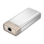 QNAP QNA-UC10G1T Adaptador de Red USB Tipo C a Ethernet 10GBASE-T 10000 Mbit/s Plata