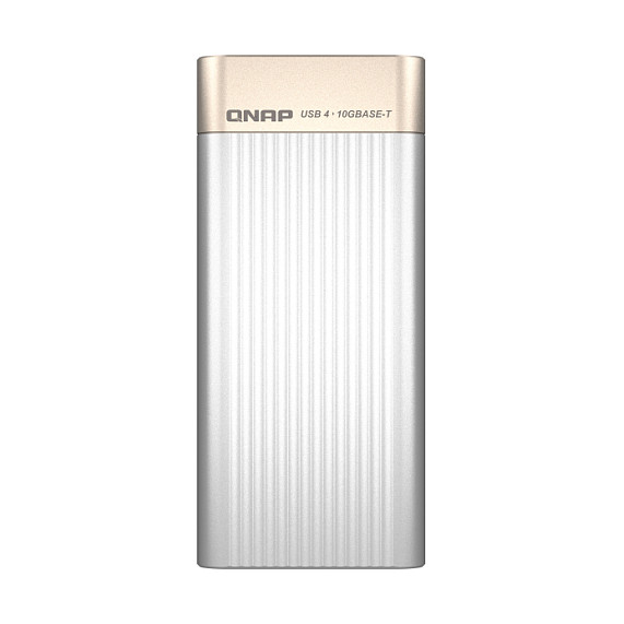 QNAP QNA-UC10G1T Adaptador de Red USB Tipo C a Ethernet 10GBASE-T 10000 Mbit/s Plata