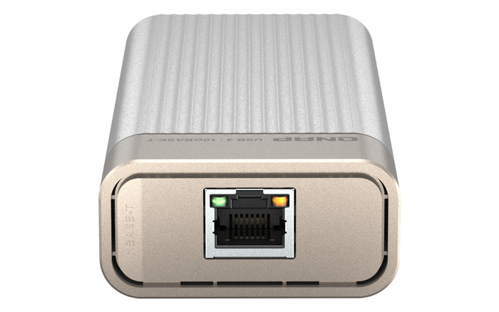 Qnap QNA Adaptador USB 4 a Rj45 Ethernet 10 Gbps para Conectar Dispositivos con Puerto USB-C a Redes de Alta Velocidad