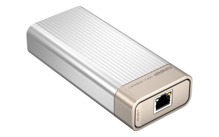 Qnap QNA Adaptador USB 4 a Rj45 Ethernet 10 Gbps para Conectar Dispositivos con Puerto USB-C a Redes de Alta Velocidad