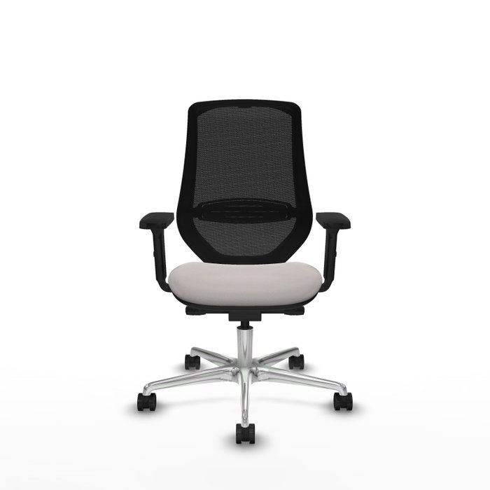PIQUERAS Y CRESPO Silla de oficina Mardos con mecanismo Sincro/Traslack, Blanco y Negro PIQUERAS Y CRESPO Silla de oficina Mardos con mecanismo Sincro/Traslack, Blanco y Negro
