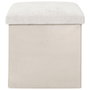 Home Deco Factory Caja-puf plegable Emilia Beige