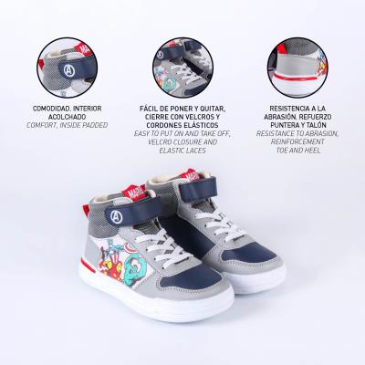 Deportiva Suela Ligera Eva Bota Avengers Gris 32 Deportiva Suela Ligera Eva Bota Avengers Gris 32
