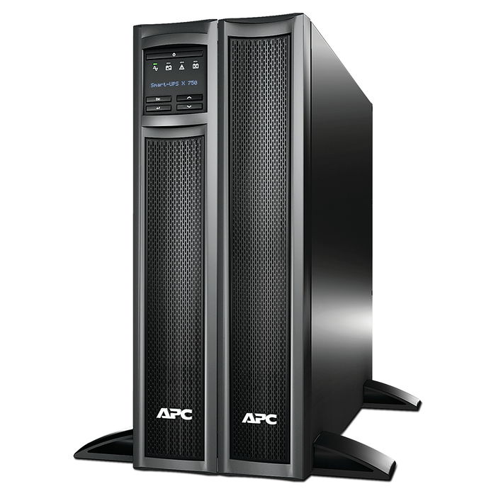 APC Smart-UPS SMT 750VA 230V 600W 10 Salidas SAI UPS Montaje Rack/Torre 2U, Sine Wave, SMX750INC APC Smart-UPS SMT 750VA 230V 600W 10 Salidas SAI UPS Montaje Rack/Torre 2U, Sine Wave, SMX750INC