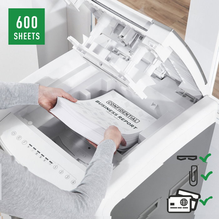 Leitz IQ Auto+ Office Pro 600 Destructora de documentos P4