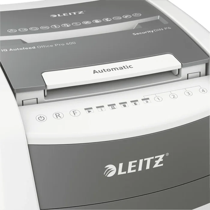 Leitz IQ Auto+ Office Pro 600 Destructora de documentos P4