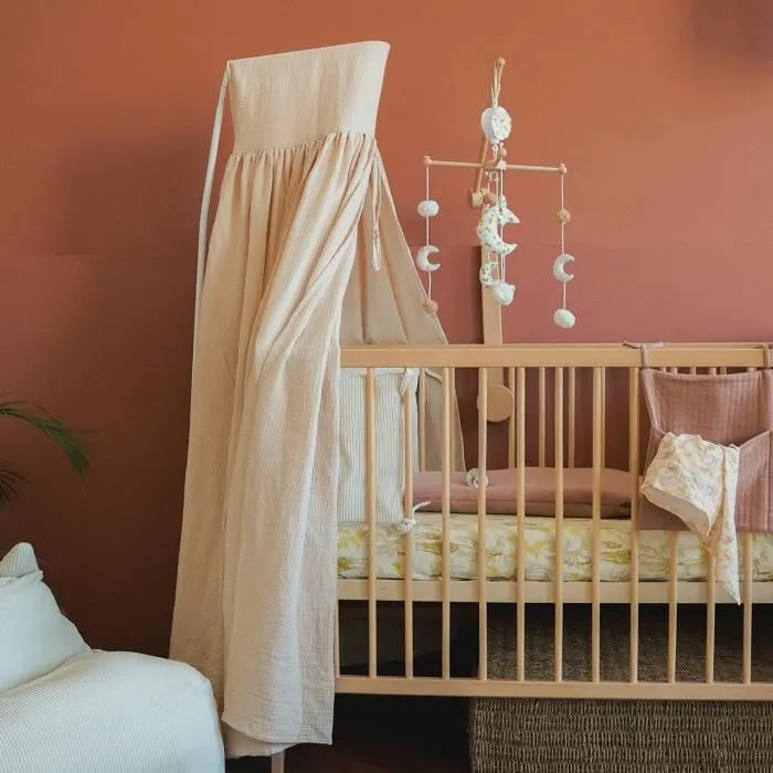 Domiva Dosel de cama Honey Moon Gasa de algodón DOM1735259997799 Protección suave contra la luz Domiva Dosel de cama Honey Moon Gasa de algodón DOM1735259997799 Protección suave contra la luz