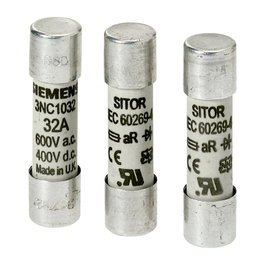 Siemens SITOR-Zylindersicherungseinsatz, 1 pieza, 38 mm
