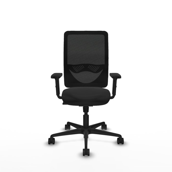 PIQUERAS Y CRESPO Silla de oficina Zulema con mecanismo Sincro y Brazos 2D en Negro PIQUERAS Y CRESPO Silla de oficina Zulema con mecanismo Sincro y Brazos 2D en Negro